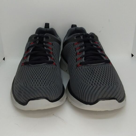 Skechers Equalizer Mens Pre-owned Gray Lite Weight Sneakers - sz. 8 1/2 - Picture 2 of 6